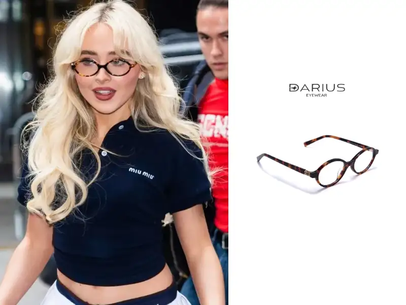Miu Miu SMU04Z với thiết kế Oval cổ điển đầy nữ tính