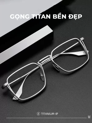 Top 10 Kính Đổi Màu Nam Bán Chạy Nhất Của KAVI 23 0 gong kinh titanium chong anh sang xanh kavi a21.10