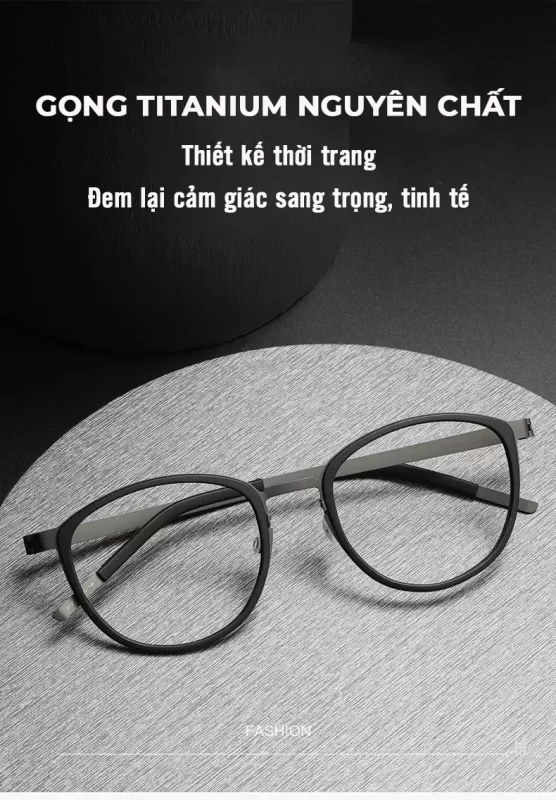gong kinh mat meo tron titan kavi a25 titanium nguyen chat 9