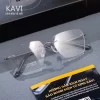 kavi a28 kinh khong vien titanium nguyen chat chong anh sang xanh 2