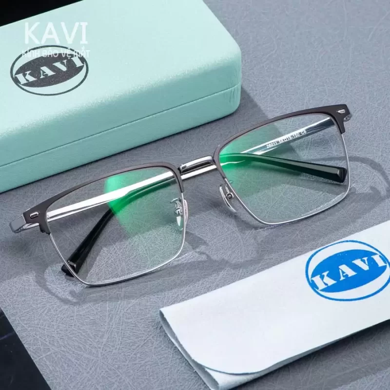 Top 10 Kính Đổi Màu Nam Bán Chạy Nhất Của KAVI 30 kavi a30 kinh titan danh cho nam mat to doi mau khi ra nang chong anh sang xanh 1