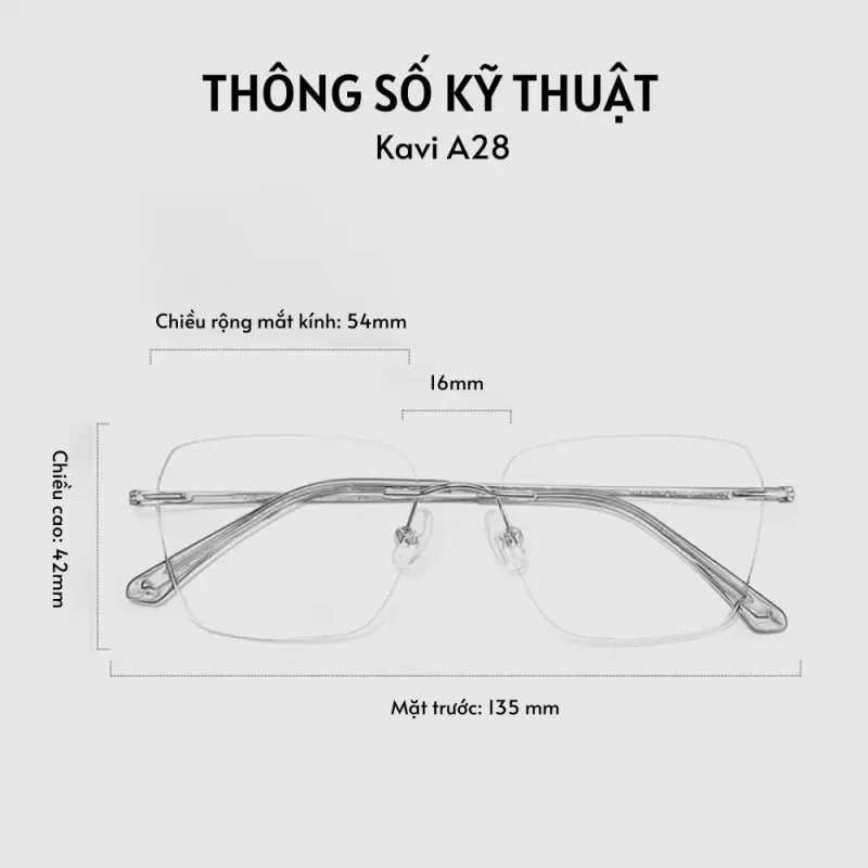 kích thước kavi a28