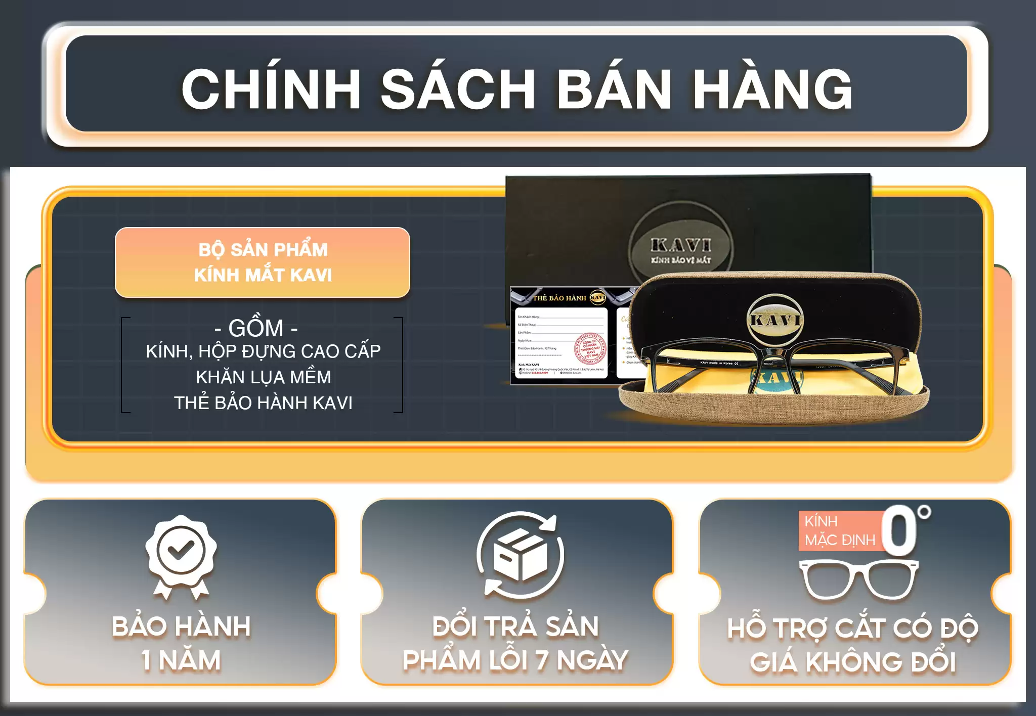 chinh sach mua hang bao hanh kinh mat kavi 2