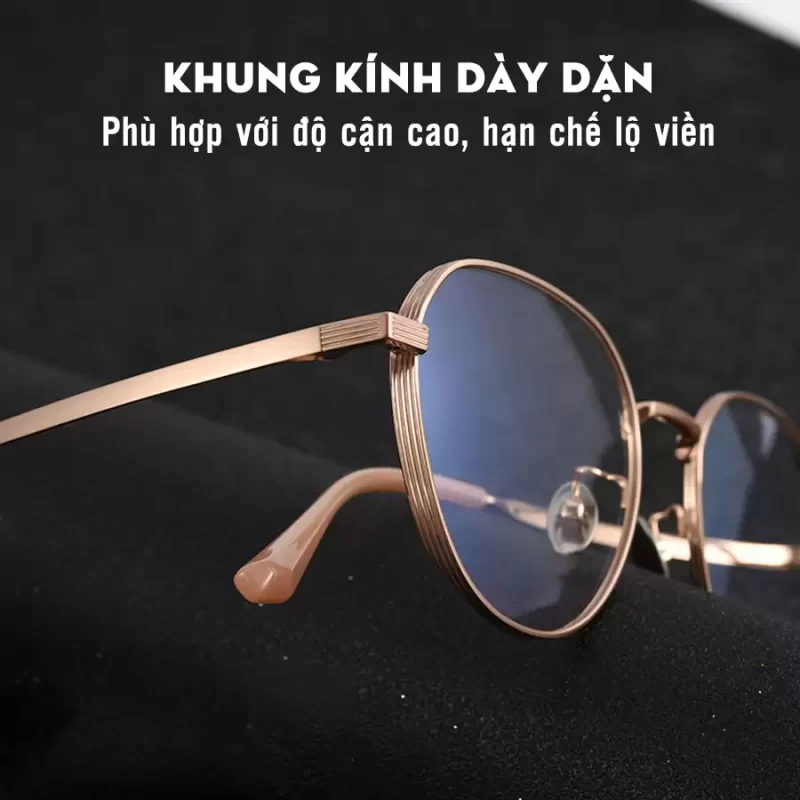 kinh titan nguyen chat han che lo vien kavi a26 gong pure titanium trong kinh chong anh sang xanh doi mau nhanh khi ra nang 8