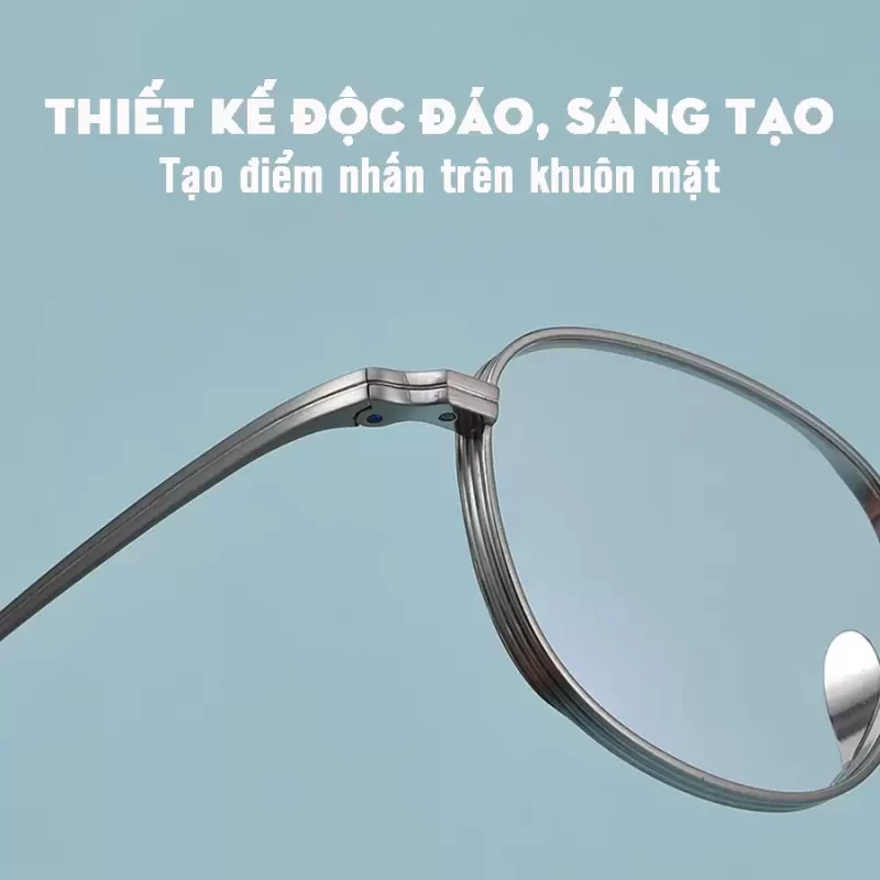 kinh titan nguyen chat thiet ke dem mui lien gong kavi a29 phong cach doc dao thoi thuong kem trong chong anh sang xanh doi mau nhanh khi ra nang 6