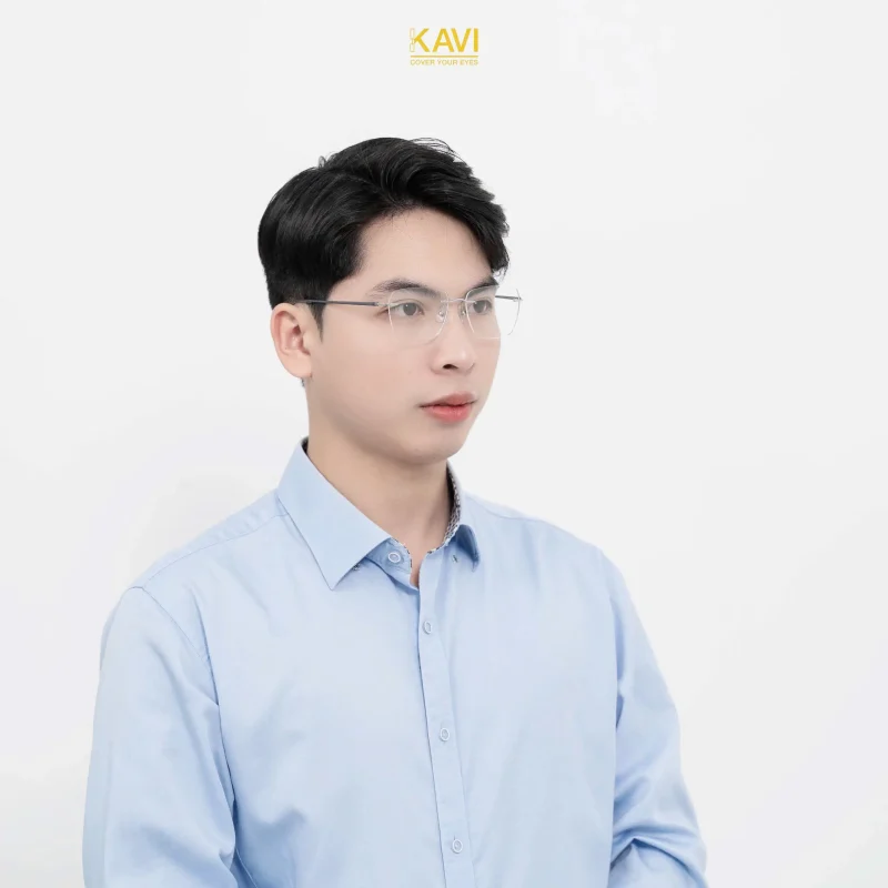 kính titan titanium kavi a28 không viền