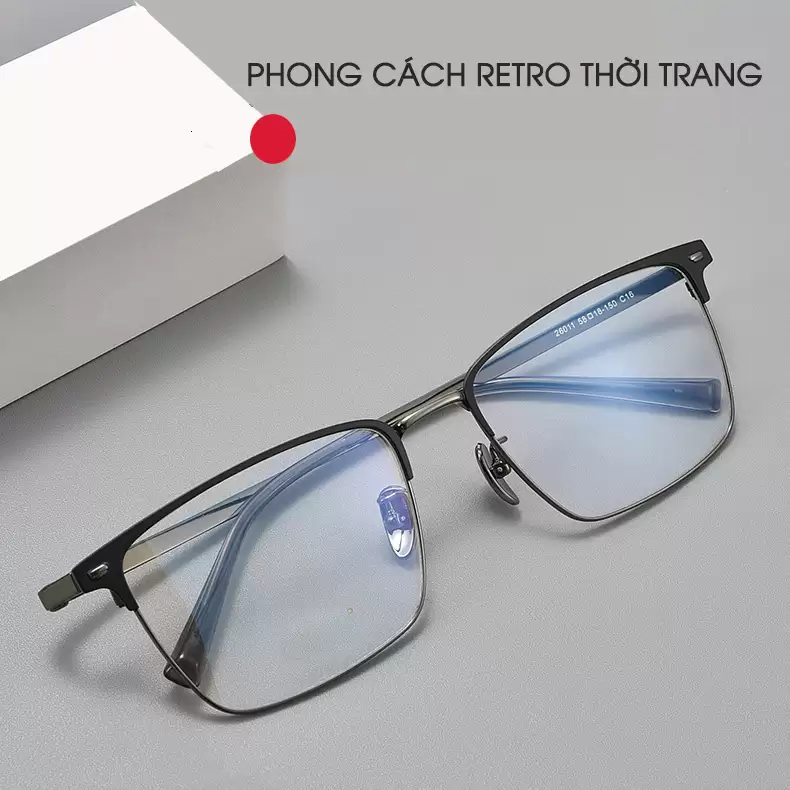 kinh titanium danh cho khuon mat to kavi a30 kinh titan co lon doi mau chong anh sang xanh 10 5