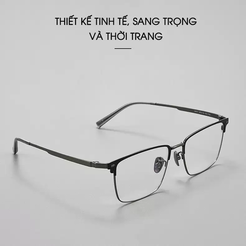 KÍNH TITAN KAVI A30 - KÍNH ĐỔI MÀU TITANIUM CỠ LỚN 25 kinh titanium danh cho khuon mat to kavi a30 kinh titan co lon doi mau chong anh sang xanh 3 3