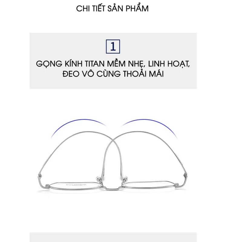 kinh titanium danh cho nu kavi a31 kinh titan co vua doi mau chong anh sang xanh 8