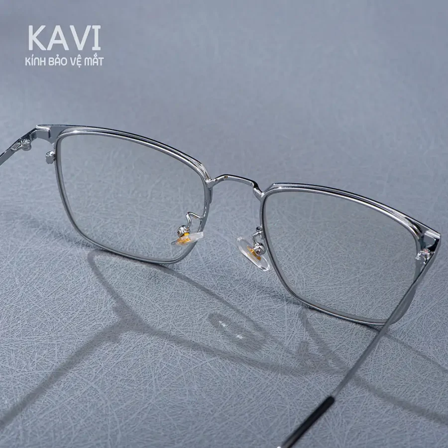 kavi a9 kinh chong anh sang xanh titanium 240