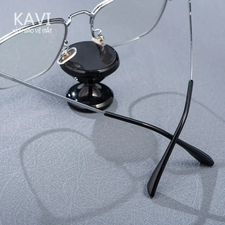 kavi a9 kinh chong anh sang xanh titanium 245