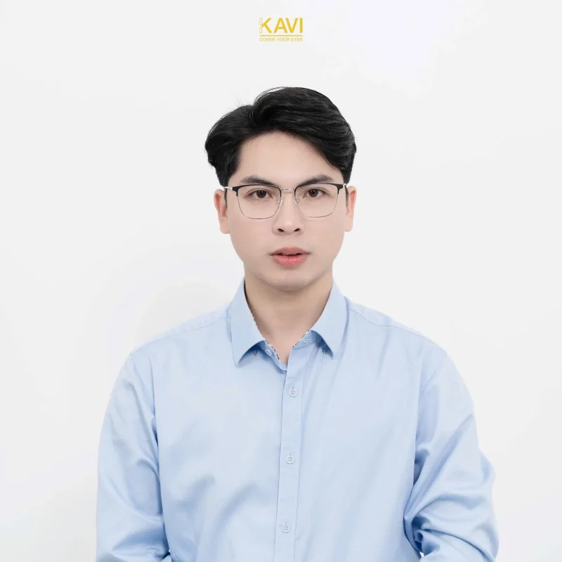 Kính Thời Trang Chống Ánh Sáng Xanh: Xu Hướng, Đánh Giá & Tư Vấn Chọn Mua 5 kính titan kavi a9