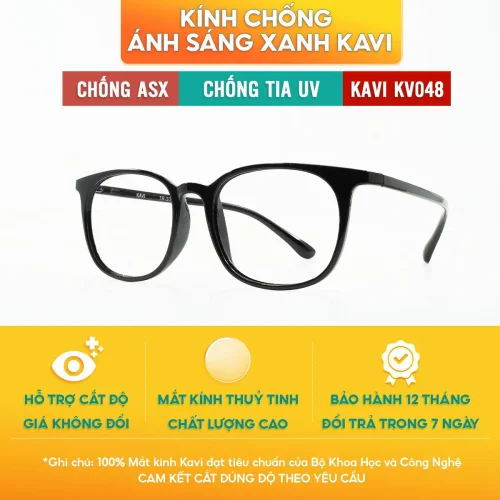 kính chống ánh sáng xanh KAVI 048
