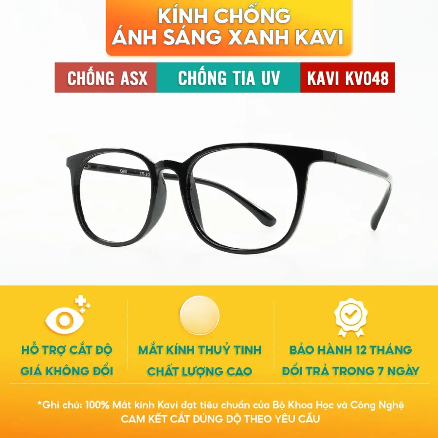 kính chống ánh sáng xanh KAVI 048