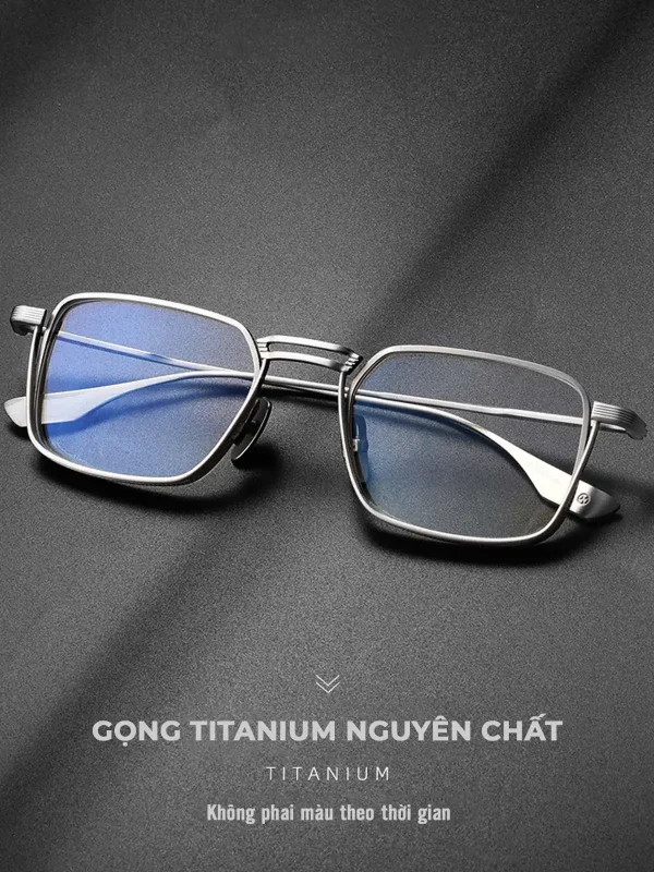 KÍNH TITAN KAVI A21 – KÍNH DÁNG VUÔNG ĐỔI MÀU CHỐNG ÁNH SÁNG XANH