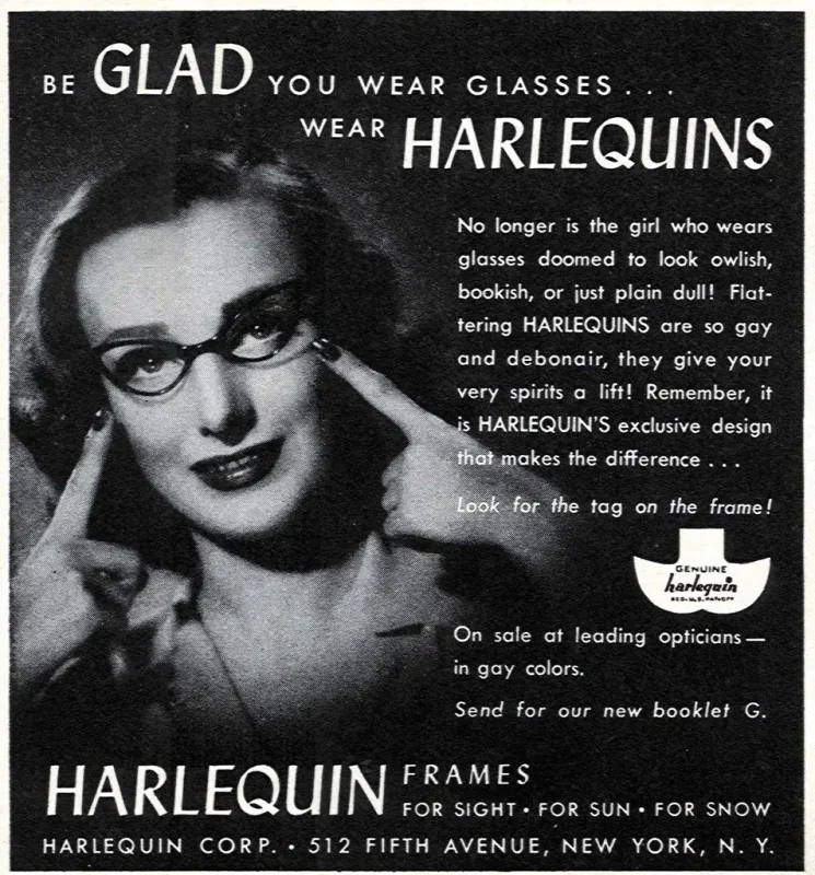 Kính Mắt Mèo Harlequin
