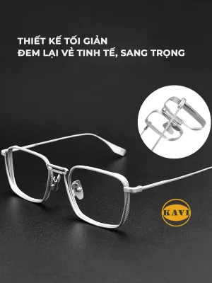 Top 10 Kính Đổi Màu Nam Bán Chạy Nhất Của KAVI 25 kính titan nguyên chất KAVI A21