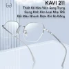 kavi 212 kinh doi mau khi ra nang gong kim loai nua vien cao cap dang luc giac mau bac anh bia
