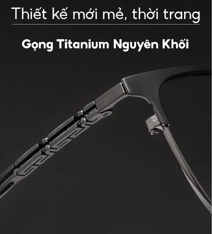 kinh cho nguoi mat to gong titanium doi mau chong anh sang xanh kavi a17
