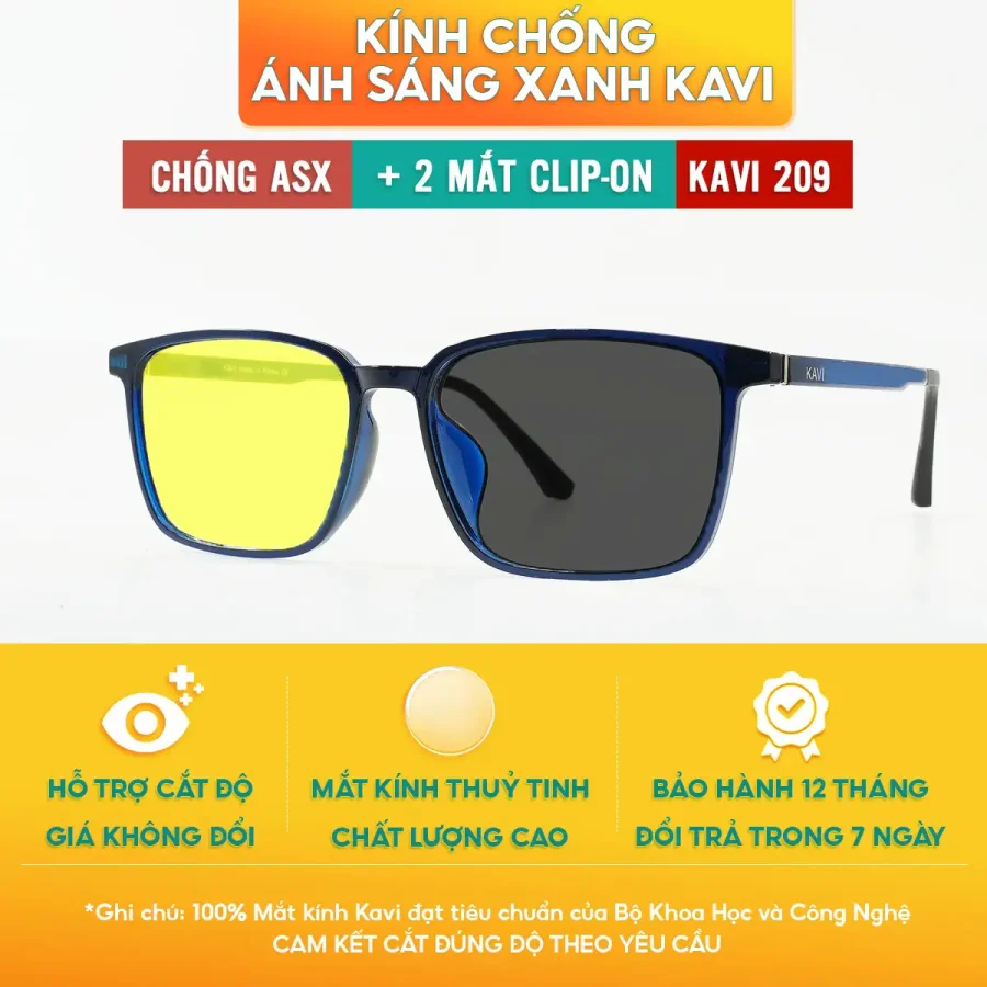 kinh chong anh sang xanh kavi 209