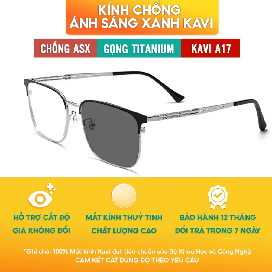 kinh chong anh sang xanh kavi a17