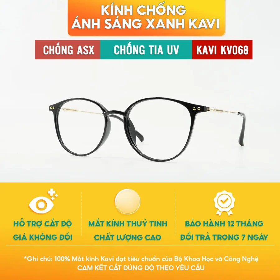 kinh chong anh sang xanh kavi kv068