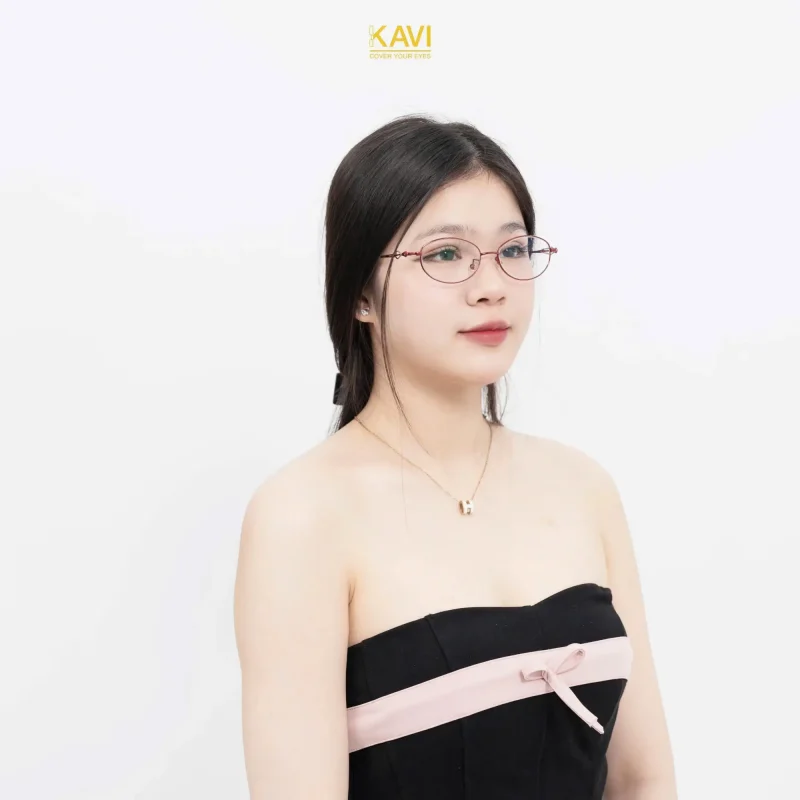 kinh chong anh sang xanh titanium kavi 205 5