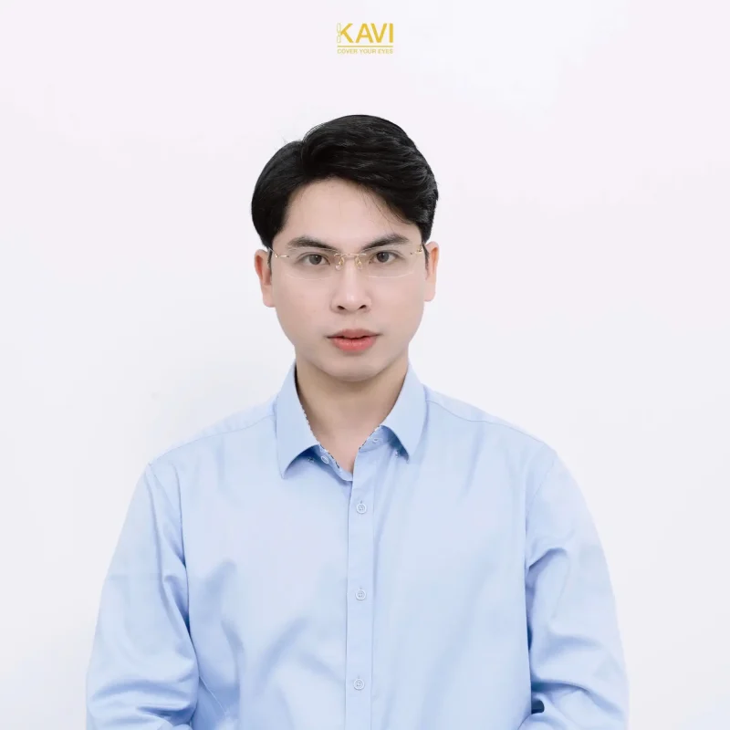 KÍNH TITAN KAVI A11 - KÍNH CHỐNG ÁNH SÁNG XANH CHỐNG BÁM HƠI NƯỚC KHÔNG VIỀN 14 kinh chong anh sang xanh titanium kavi a11 3