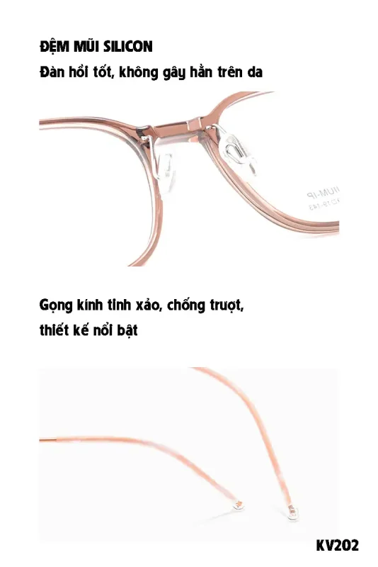 kinh kavi 202 dem mui silicon 1