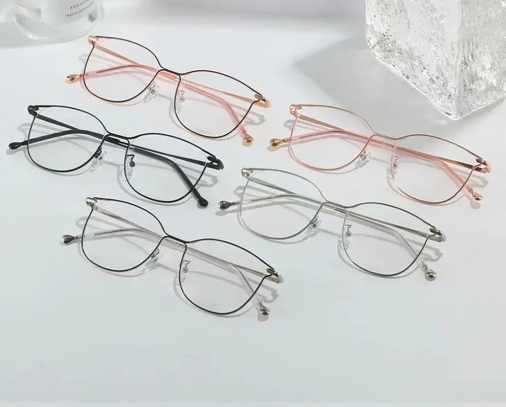 Kính Chống Tia Xanh Khuyến Mãi: Top Ưu Đãi & Cách Chọn Mua Thông Minh 1 gong kinh mat meo tron kavi 218 mat kinh chong anh sang xanh may tinh 5 kinh