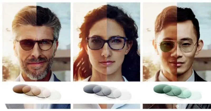 Tròng Kính Đổi Màu (Photochromic Lenses): Tất Tần Tật Từ A-Z 2 Trong kinh doi mau