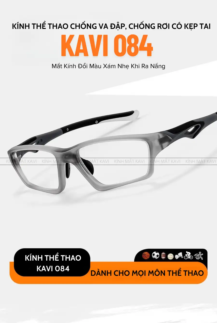 Top 5 Địa Điểm Mua Kính Chơi Pickleball Chống Va Đập Uy Tín Tại Việt Nam 10 kinh the thao chong va dap chong roi co kep tai moi kavi 0842 1