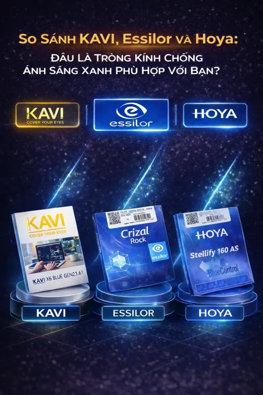 So Sánh KAVI, Essilor và Hoya: Đâu Là Tròng Kính Chống Ánh Sáng Xanh Phù Hợp Với Bạn? 1 89bf12cb ce8f 422e af13 2c2002642797