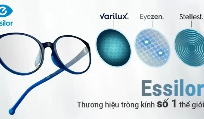 TOP 5 HÃNG TRÒNG KÍNH CẬN MỎNG NHẸ NHẤT HIỆN NAY 6 Essilor la thuong hieu trong kinh so 1 the gioi 1024x597 1 686x400 1