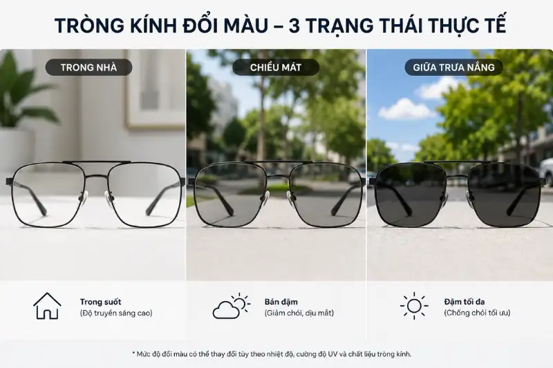 Nên chọn Kính giảm chói đèn xe đi đêm hay Kính đổi màu tự cân bằng sáng ? 5 nen chon kinh lai xe ban dem hay kinh doi mau tu can bang sang 2