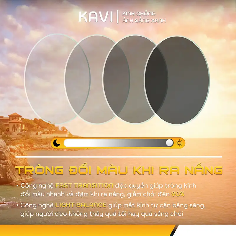 Top 10 Kính Đổi Màu Nam Bán Chạy Nhất Của KAVI 2 top 10 kinh doi mau nam ban chay nhat cua kavi 1