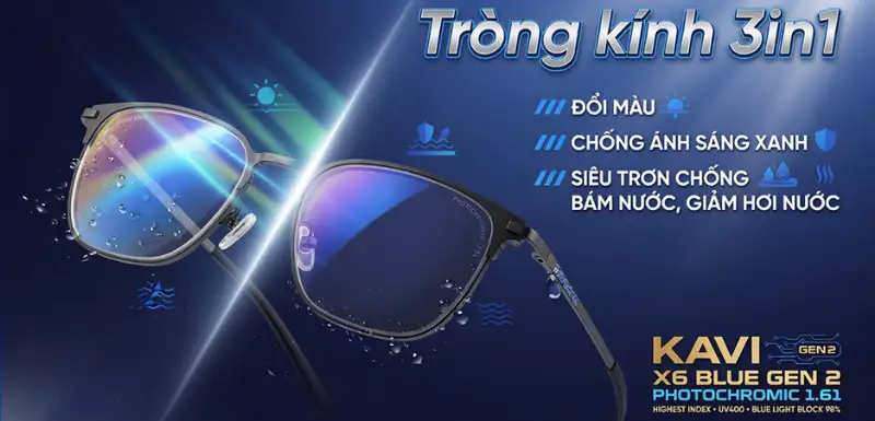 Tròng kính chống ánh sáng xanh, chống tia UV tốt gấp 6 lần tròng kính thông thường 13 trong kinh chong anh sang xanh chong uv tot gap 6 lan 5