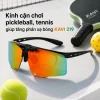 Kính cận chơi pickleball, tennis, đạp xe KAVI 219 đổi màu giảm chói, tăng tương phản giúp nhìn rõ và phản xạ nhanh trong thi đấu 38 kinh can choi pickleball tennis dap xe kavi 219 doi mau giam choi tang tuong phan anh bia
